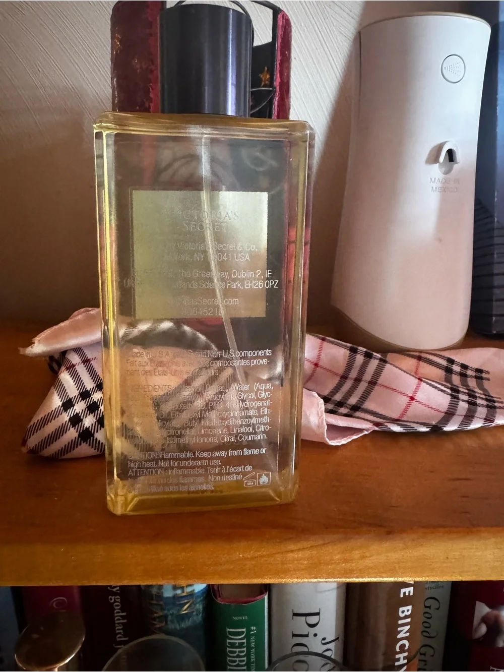 Victoria's Secret Bombshell Glamour Mist - Pink, Gold, Black